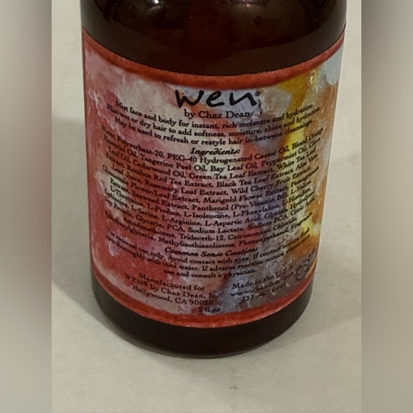 Wen Replenishing Treatment Mist Spray Travel/Trial 2oz Winter White Citrus - Picture 5 of 6